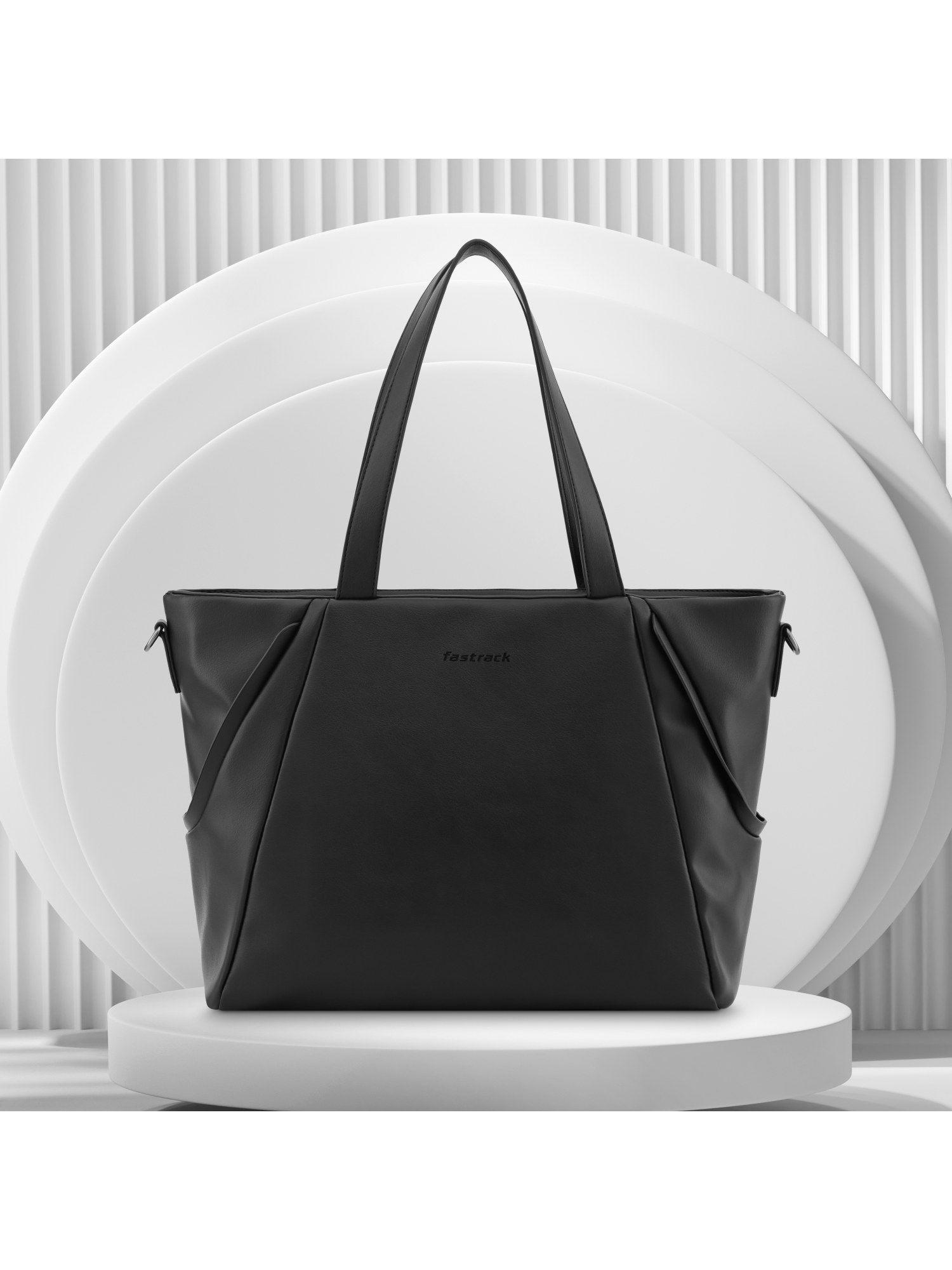 black laptop tote bag for women