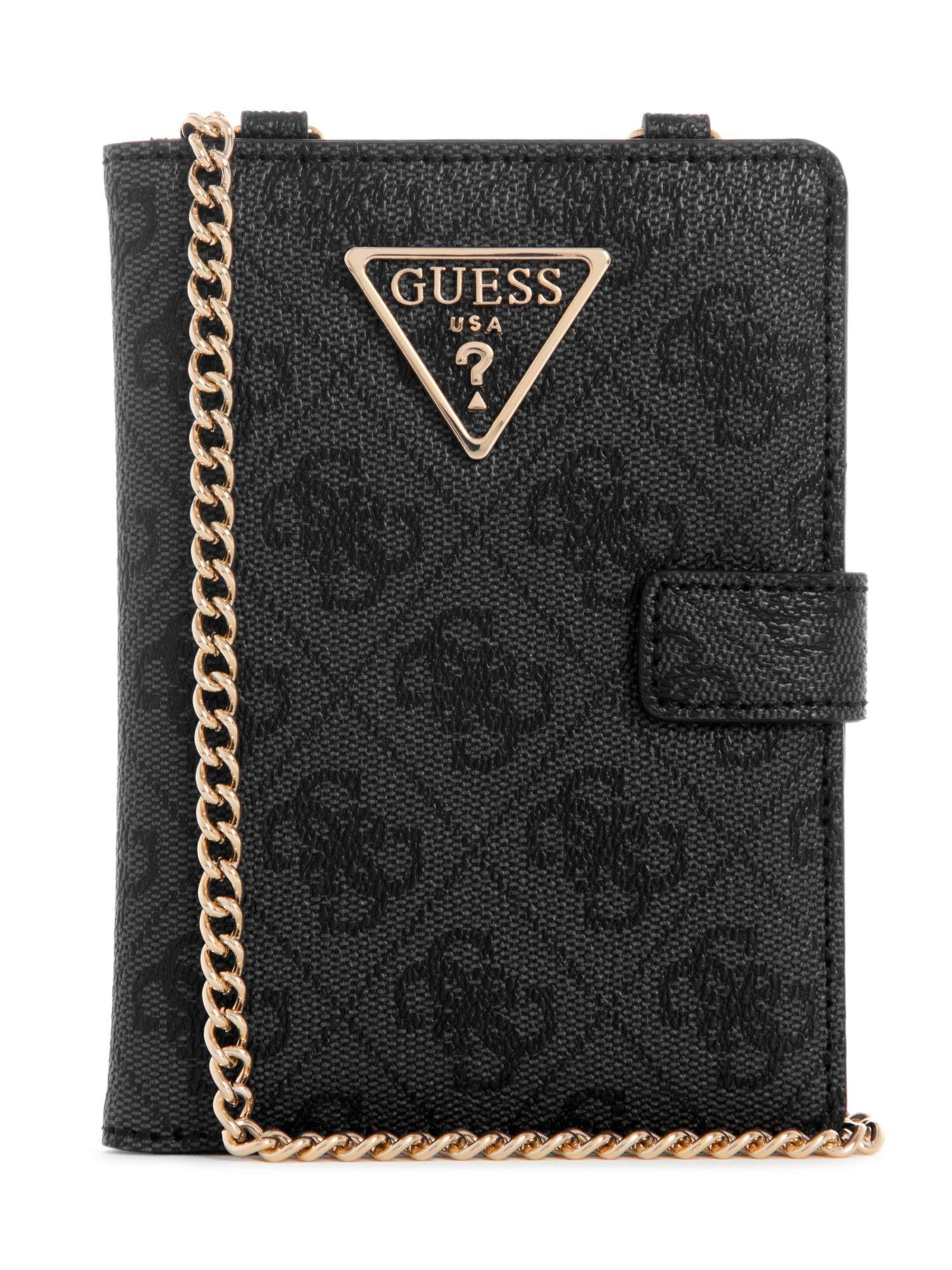 black laurel chain wallet