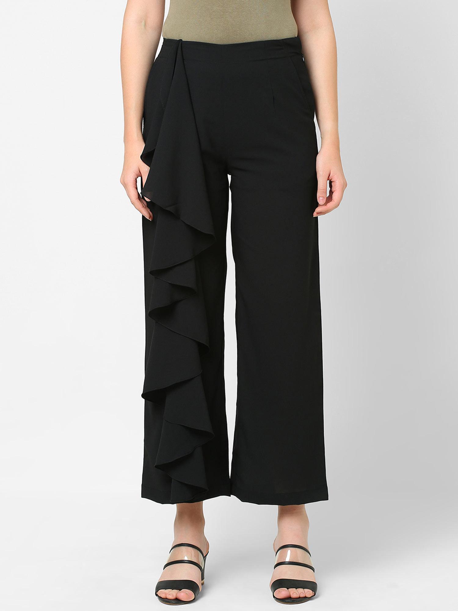 black layer style trouser