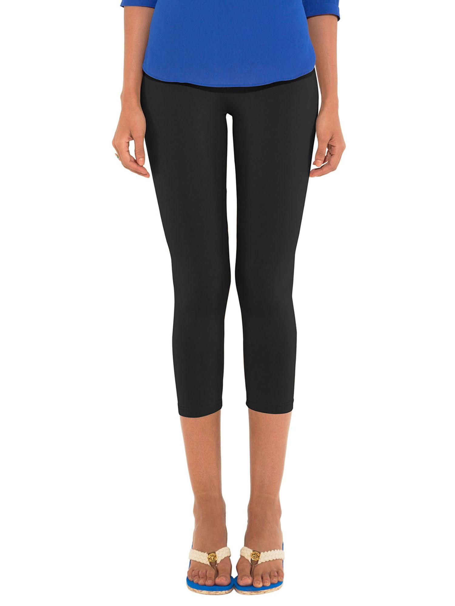 black legging cropped