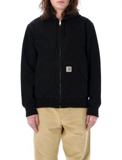 black logo active jacket