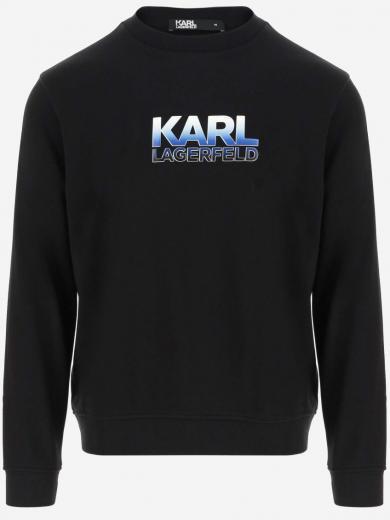 black logo detail sweatshirt