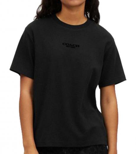 black logo signature t-shirt