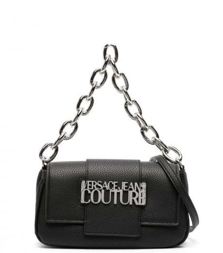 black logo small shoulder bag