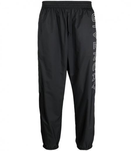 black logo sweatpants