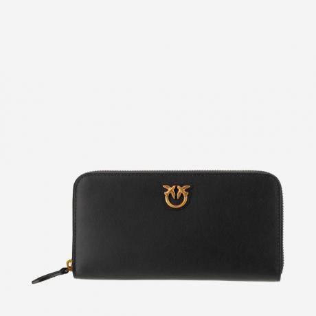 black love one zip-around wallet