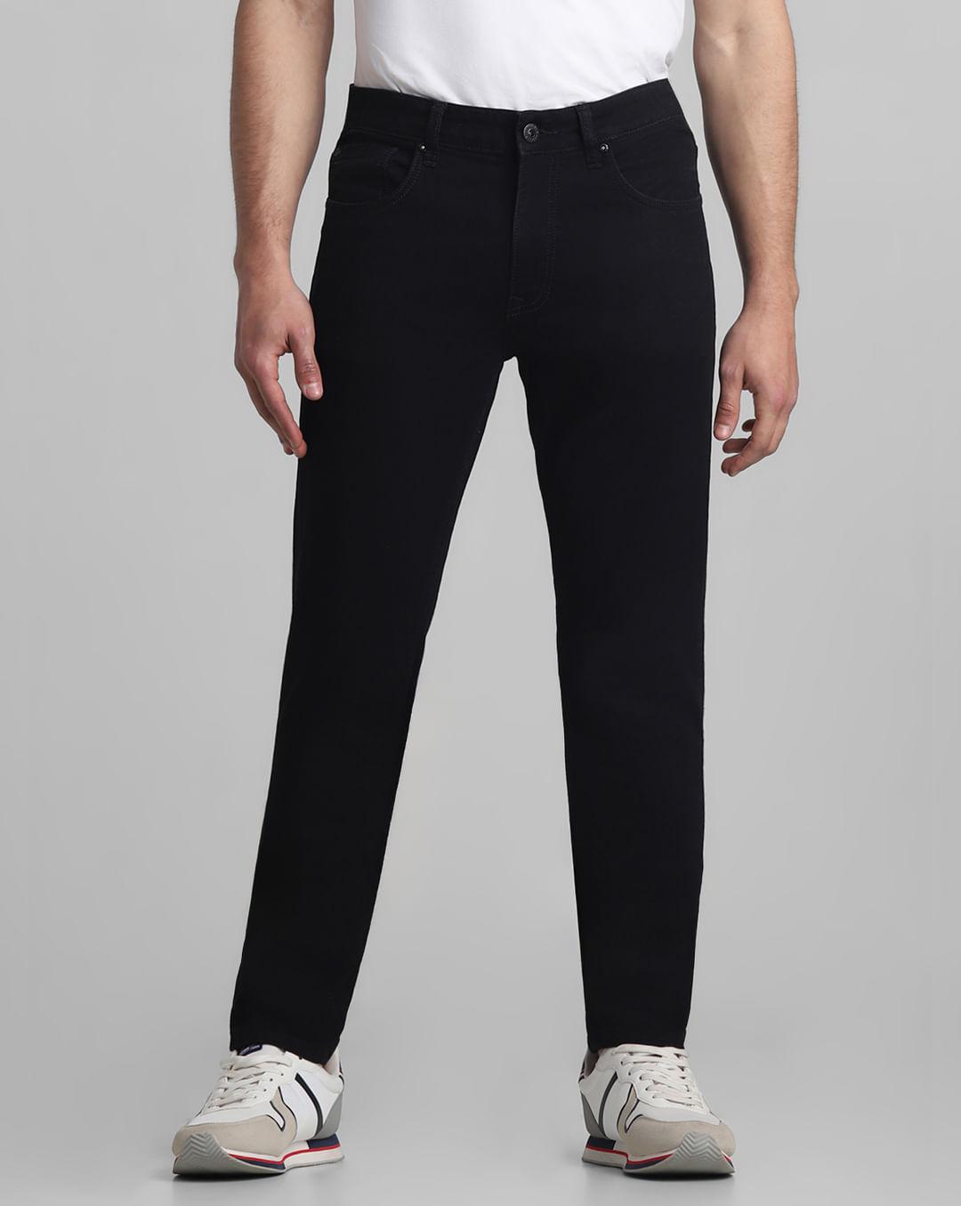 black low rise ben skinny jeans