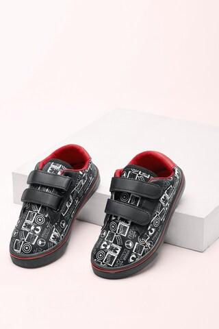 black marvel casual boys casual shoes