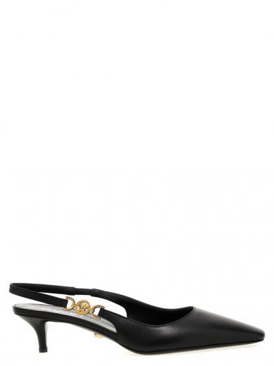 black medusa 95 slingbacks