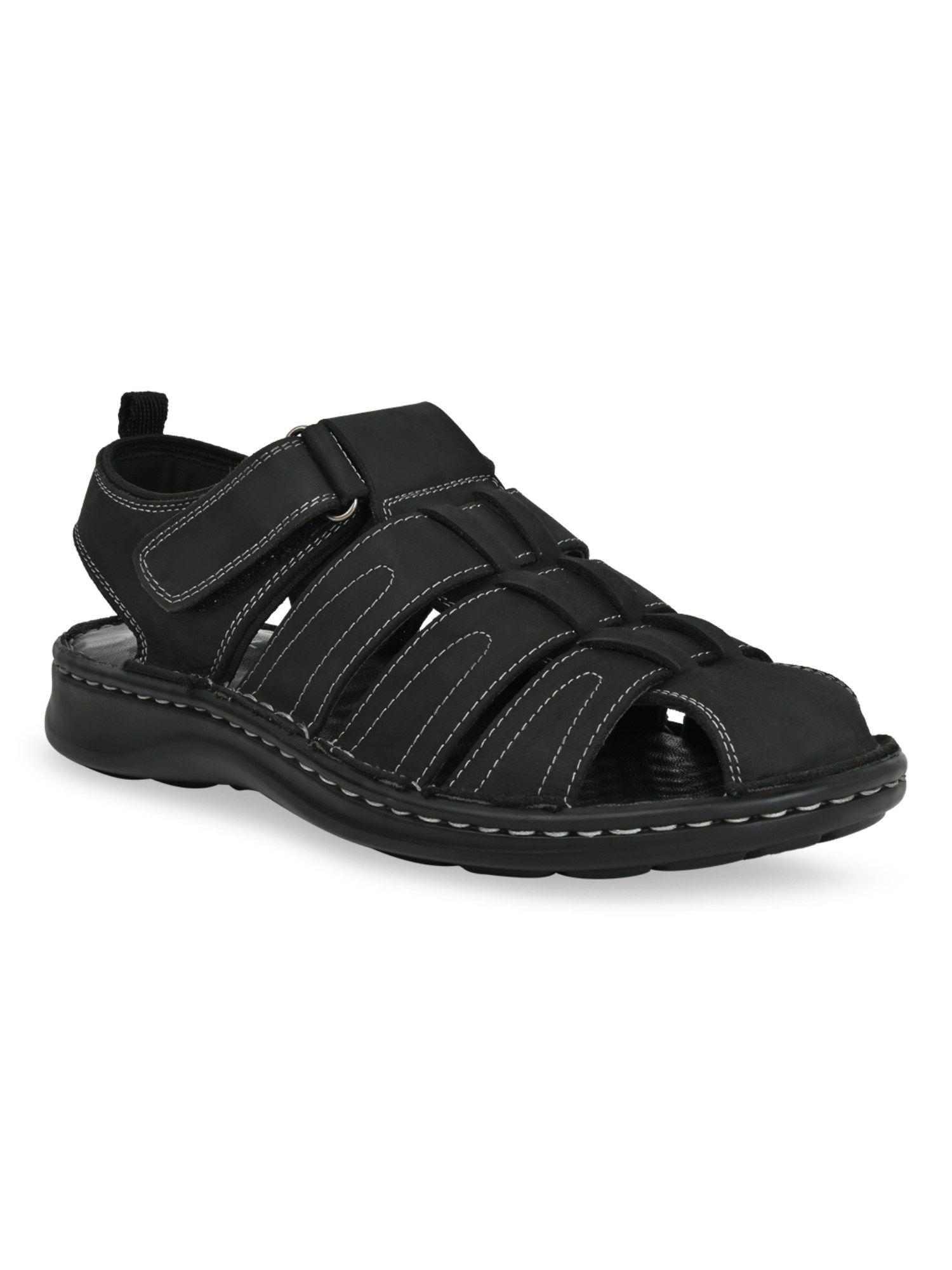 black men fishermen sandals