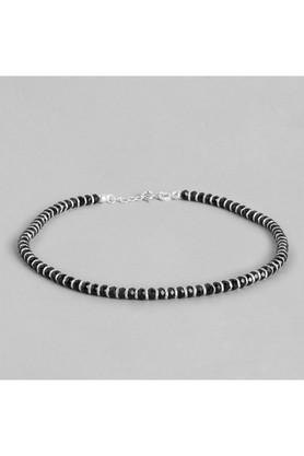 black nazariya 925 sterling silver anklets in sterling silver chain