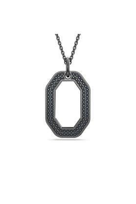 black necklace with pendant for girls & women