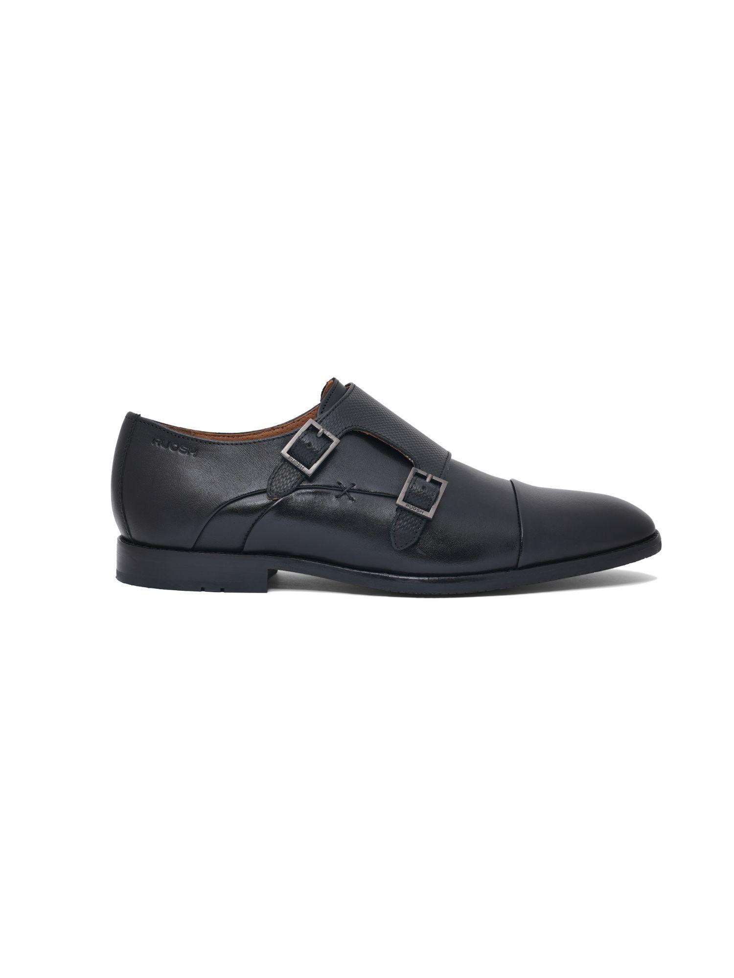 black occasion monk straps