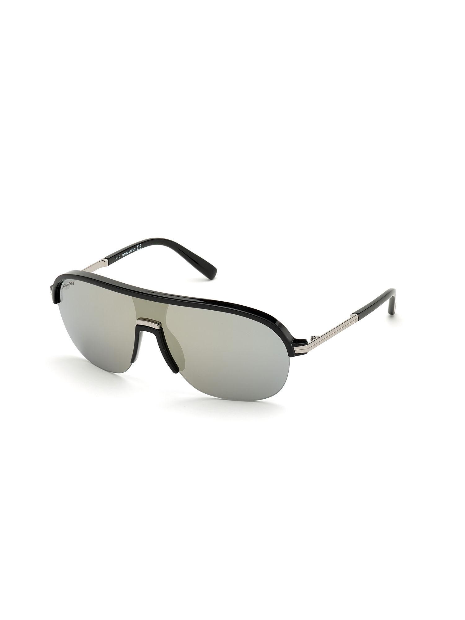 black plastic sunglasses dq0344 00 01c