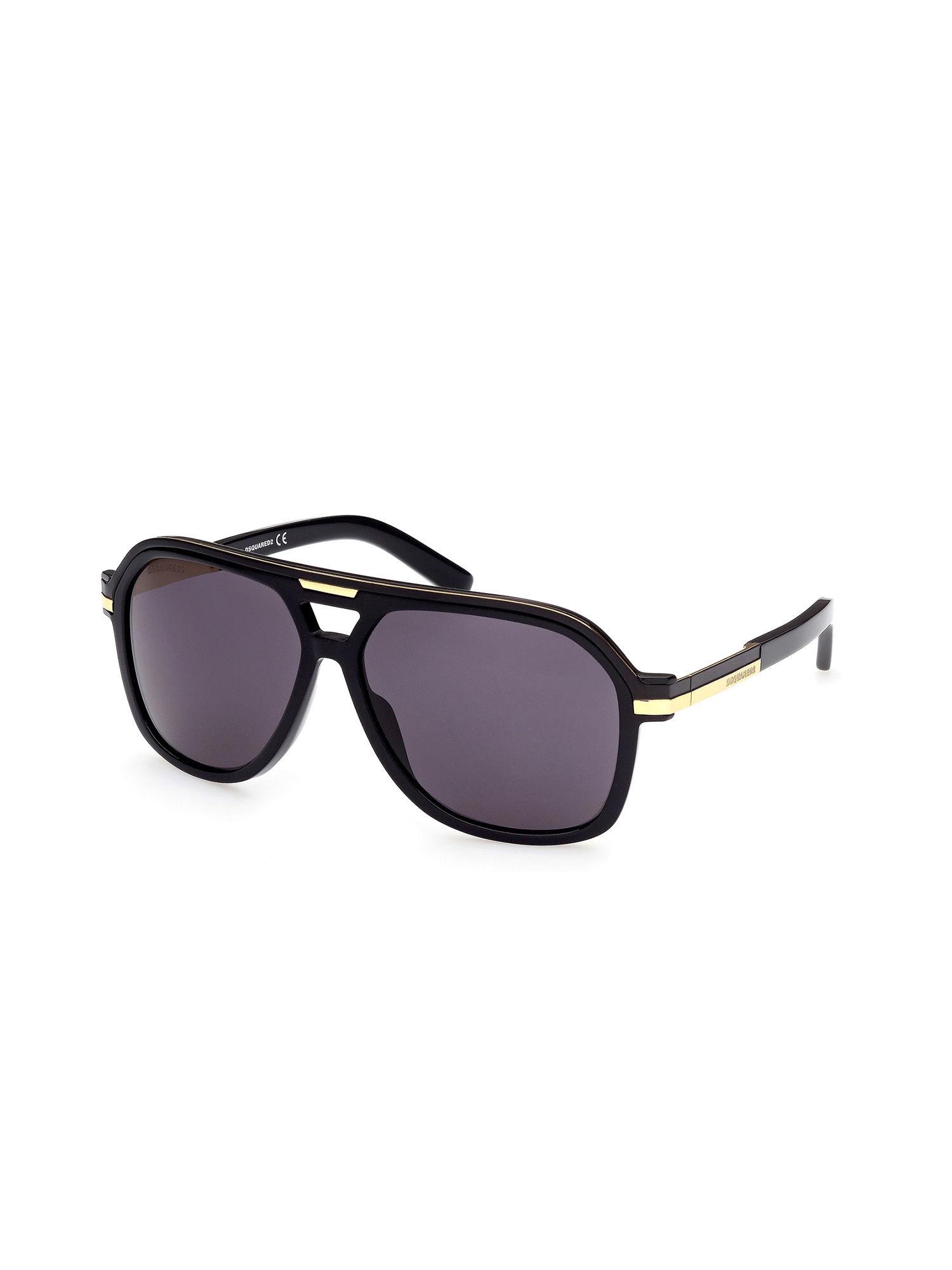 black plastic sunglasses dq0350 60 01a
