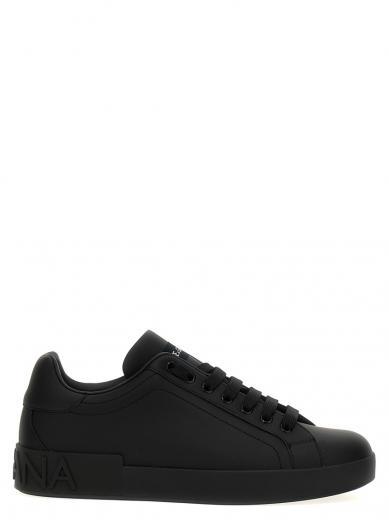 black portofino sneakers