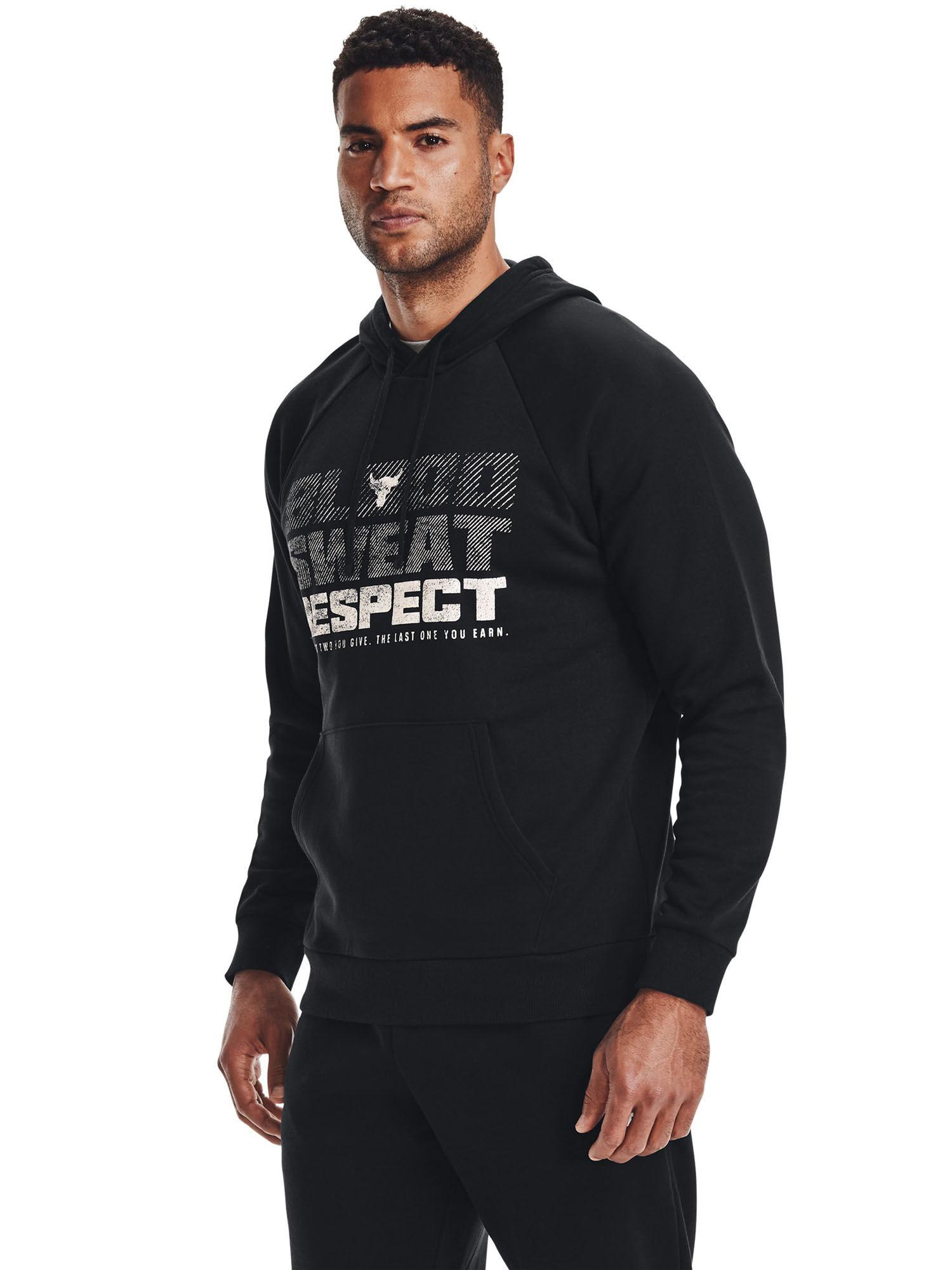 black project rock rival fleece hoodie