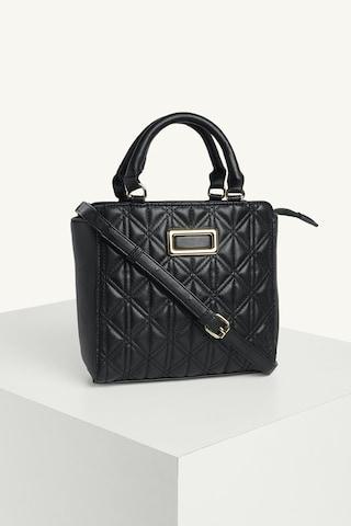 black quilted casual pu women mini bag