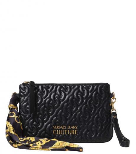 black quilted medium crossbody bag