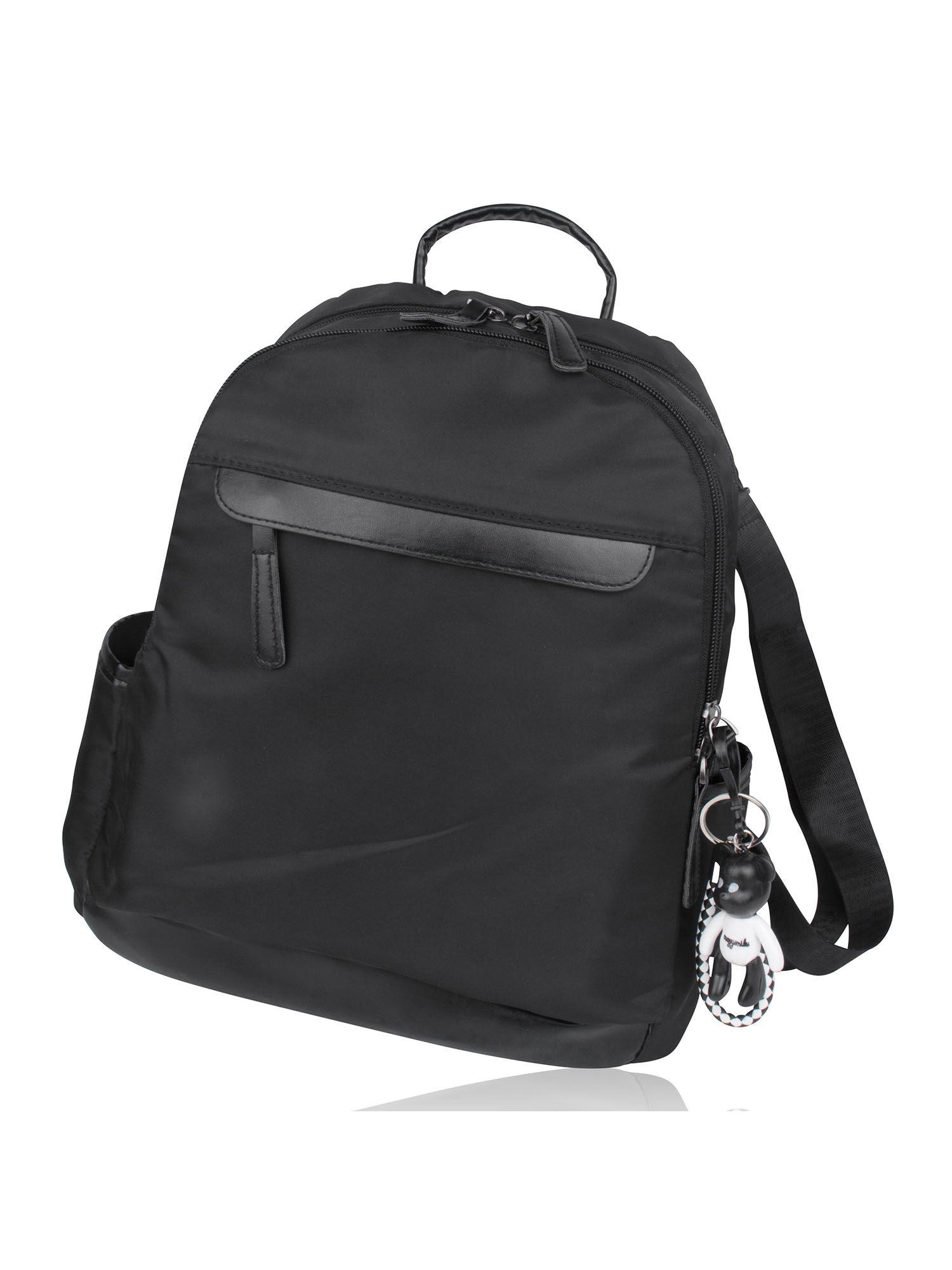 black regular backpack