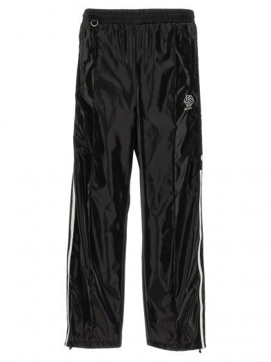 black side bands joggers