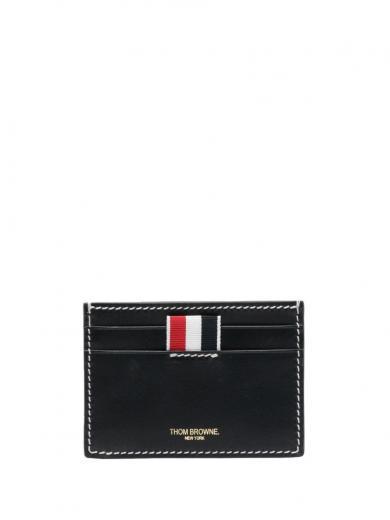 black single credit card case