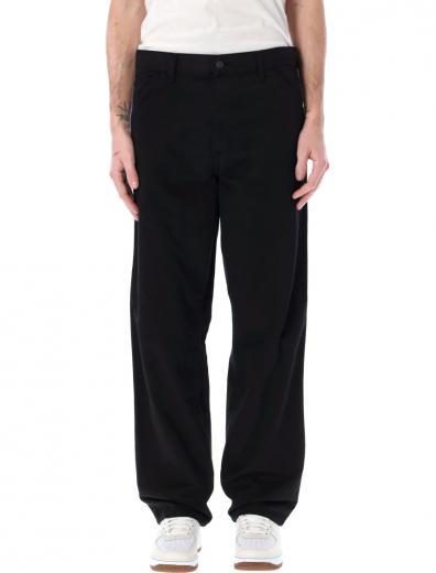 black single knee trousers