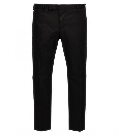 black skinny fit pants