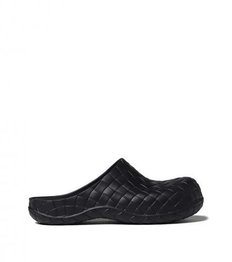 black slip on slides