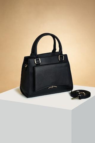 black solid casual pu women mini bag