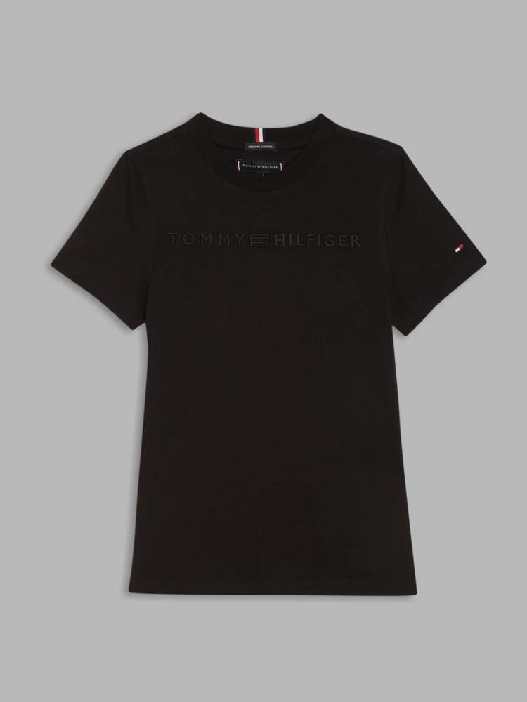 black solid round neck tshirt