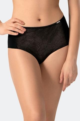 black solid women comfort fit panties