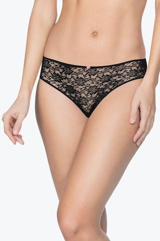 black solid women comfort fit panties