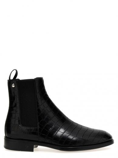 black sorrento ankle boots