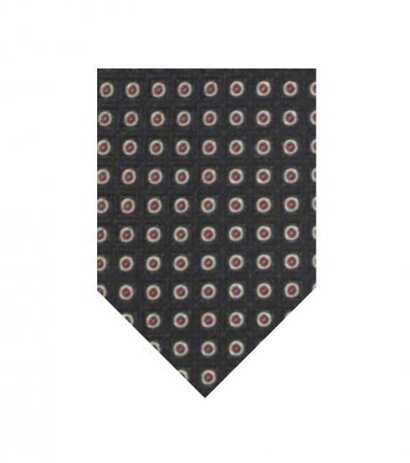 black square modish tie