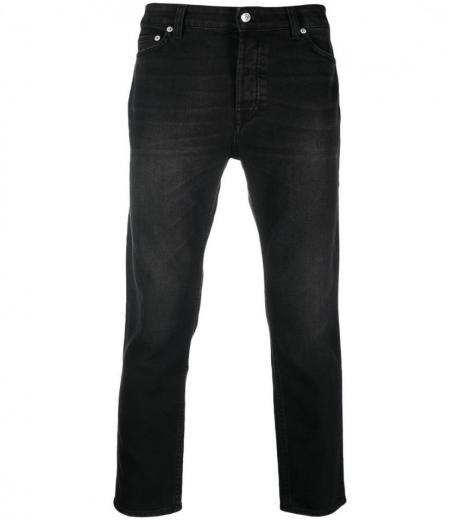 black super slim denim jeans