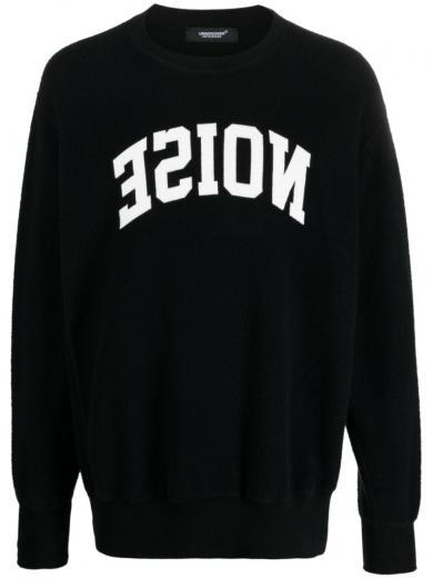 black sweatshirt with print