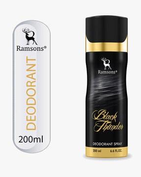 black thunder deodorant spray