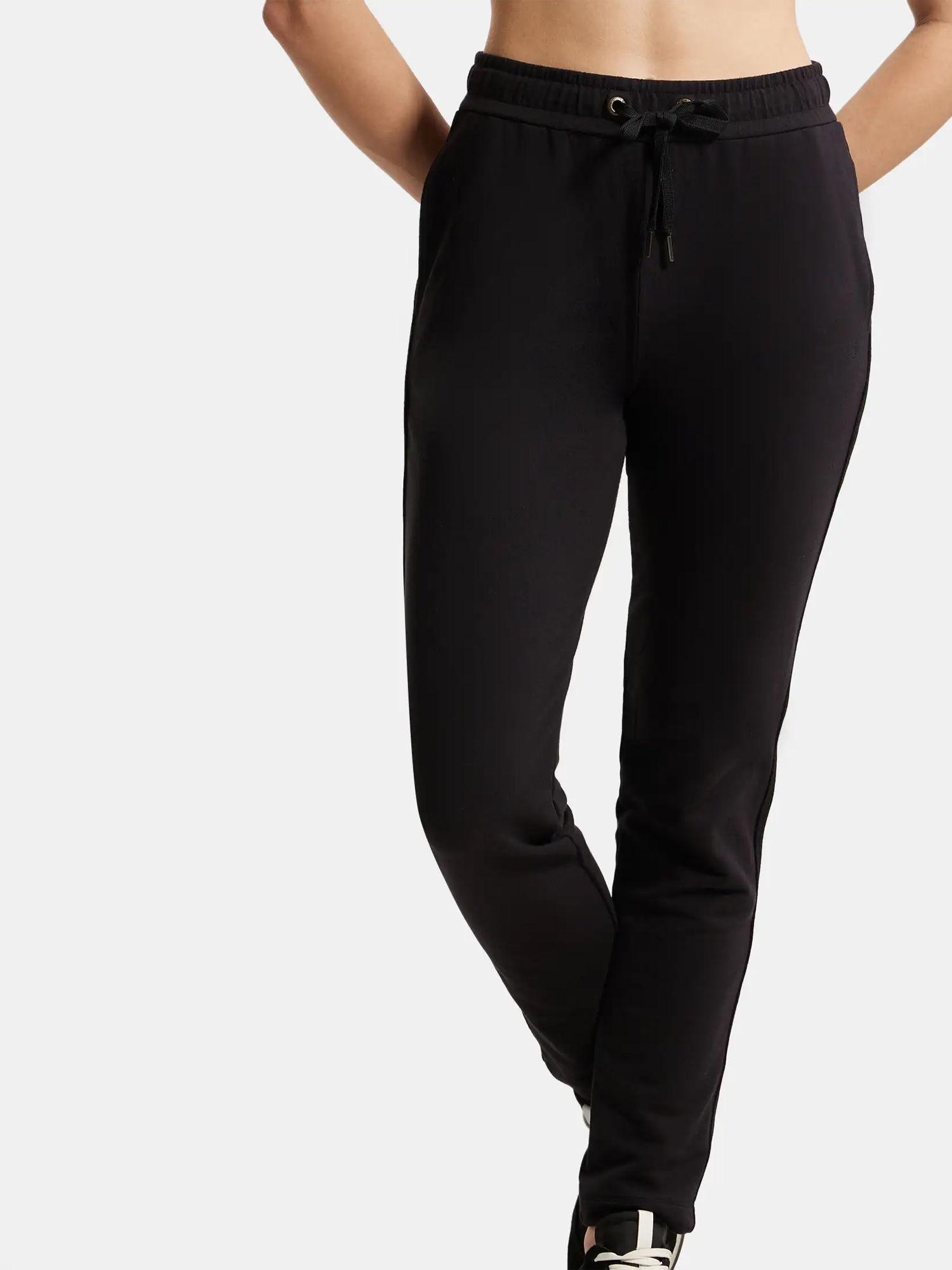 black track pant - style number- aw60