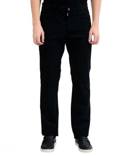 black trend casual pants