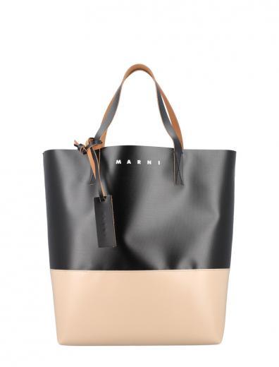 black tribeca shopping bag