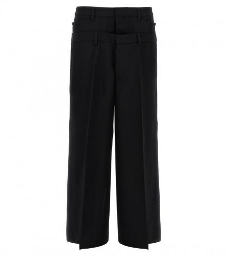 black twin pack trousers