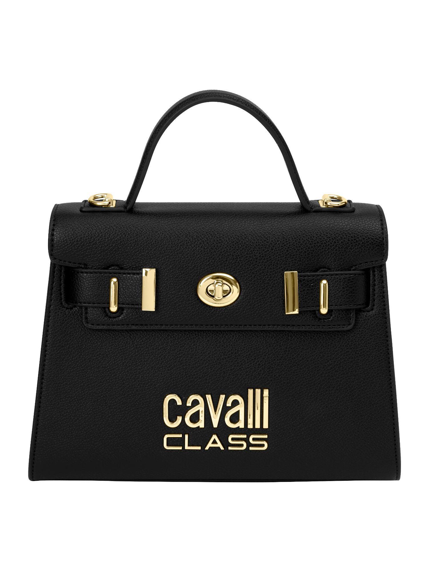 black velino satchel