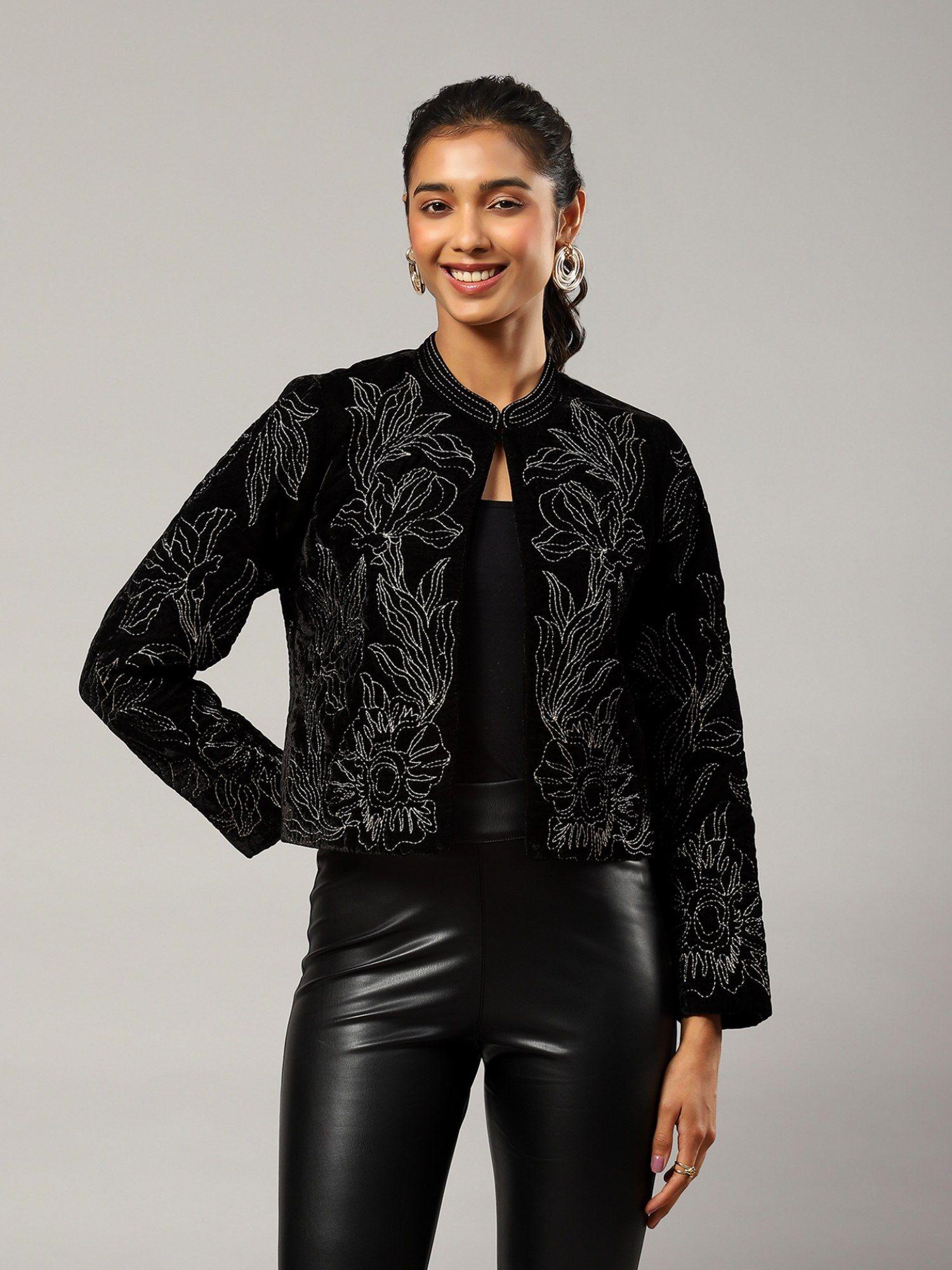 black velvet jacket