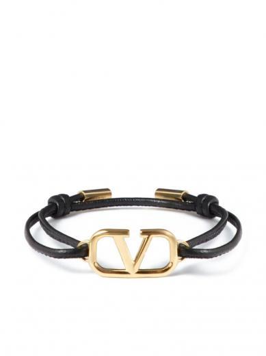 black vlogo bracelet