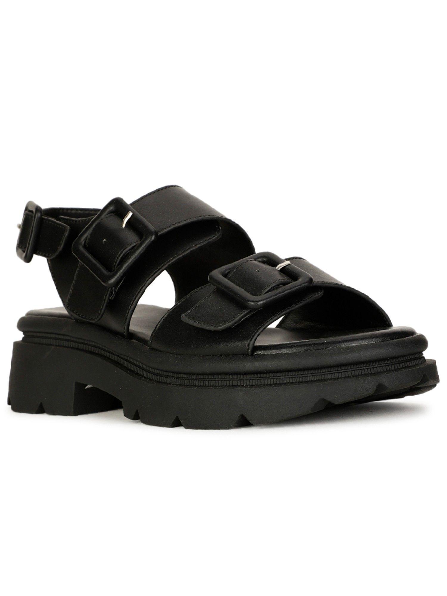 black women buckle sandals