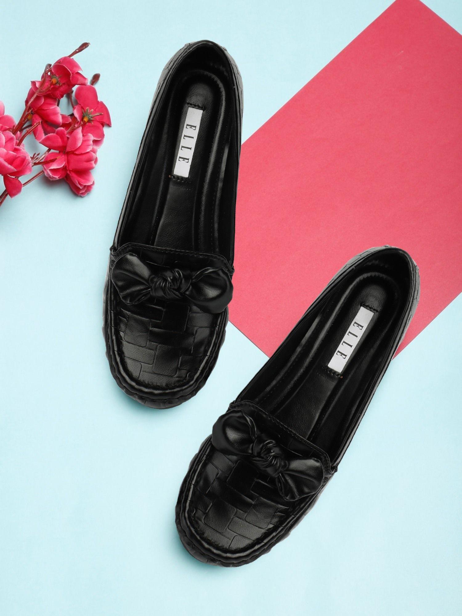 black women slip on loafers