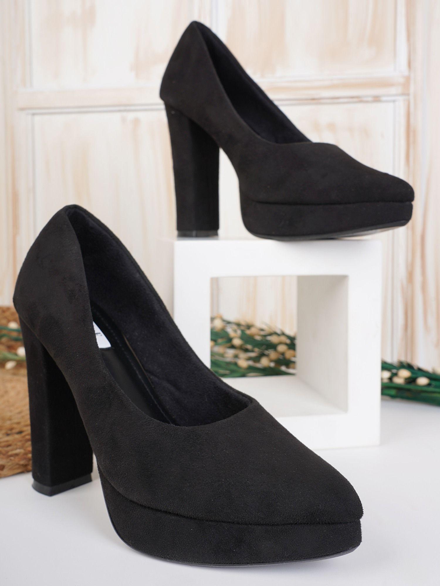 black women slip on pumps