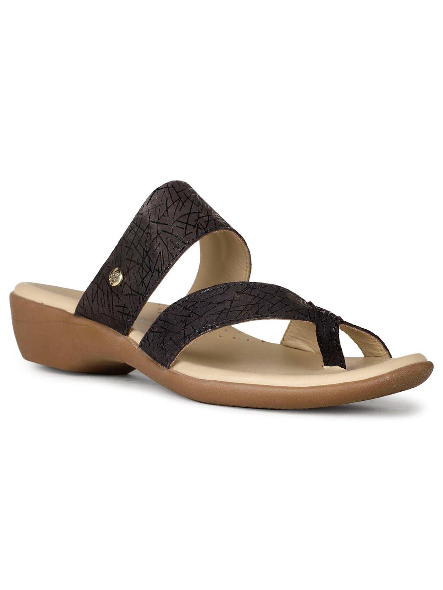 black women slip-on sandals