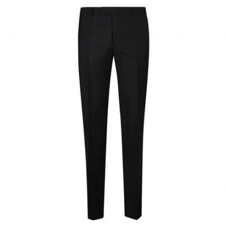 black wool trousers